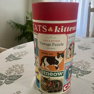 Cavallini & Co. Cats & Kittens Vintage Puzzle